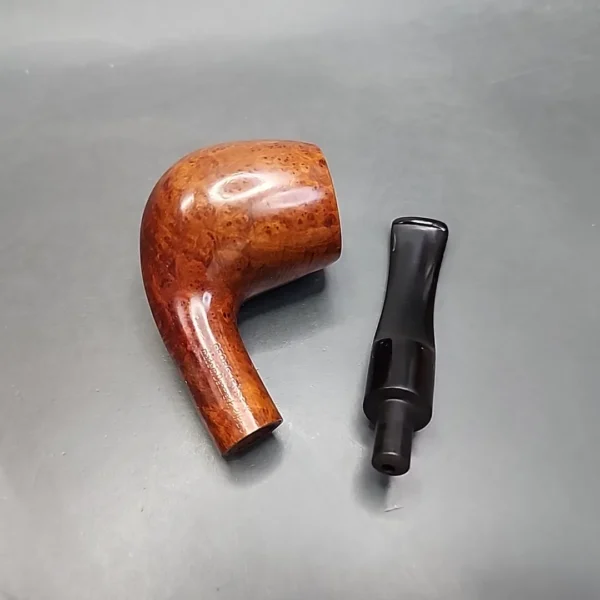 Georg Jensen 42, Smooth Bent Egg Estate Briar Pipe - Image 11