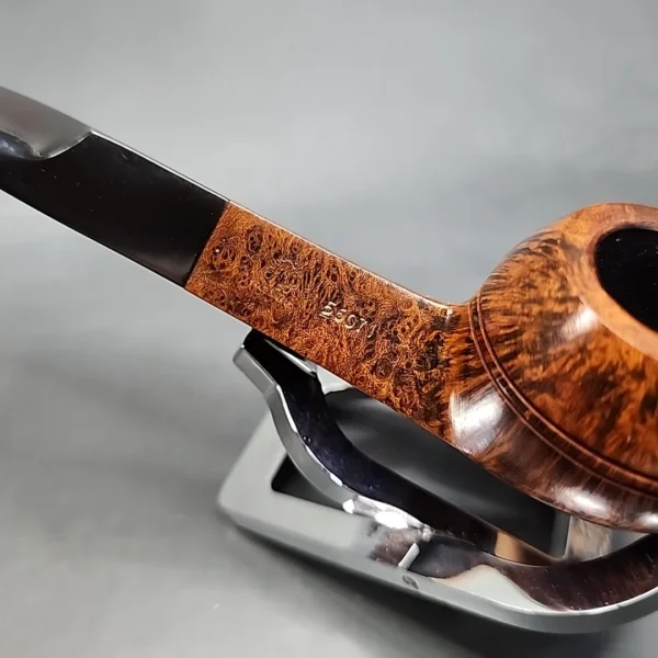 Orlik London 56071 Smooth Bent Bulldog Estate Briar Pipe, Unsmoked [SOLD OUT] - Image 11