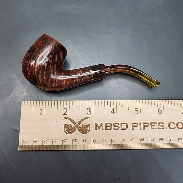 BBB Tasman 4278 Smooth Bent Billiard Estate Briar Pipe, Unsmoked [SOLD OUT] - Image 11
