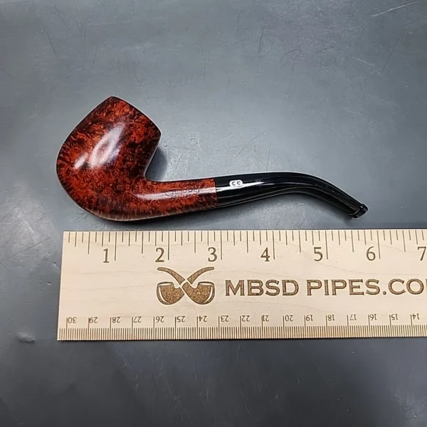 Chacom Centenaire Smooth Bent Billiard Estate Briar Pipe, Unsmoked - Image 11