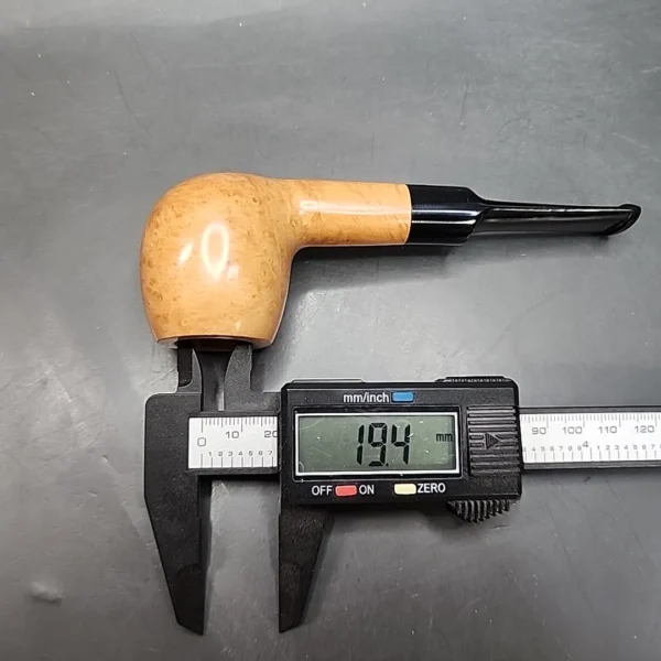 Roma Smooth Straight Apple Estate Briar Pipe, Unsmoked [SOLD OUT] - Image 11