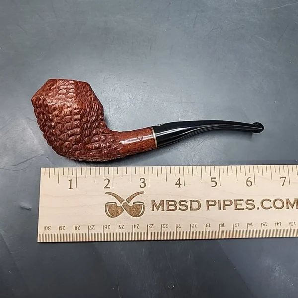 BBB Bolder Grain 10 Rusticated Estate Briar Pipe, Unsmoked [SOLD OUT] - Image 12