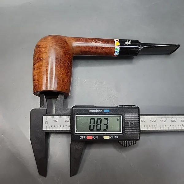 Gigi Giant, Smooth Lovat Estate Briar Pipe, Unsmoked, 9mm [SOLD OUT] - Image 12