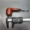 Chacom Baccara Smooth Straight Billiard Estate Briar Pipe, Unsmoked [SOLD OUT] - Image 12