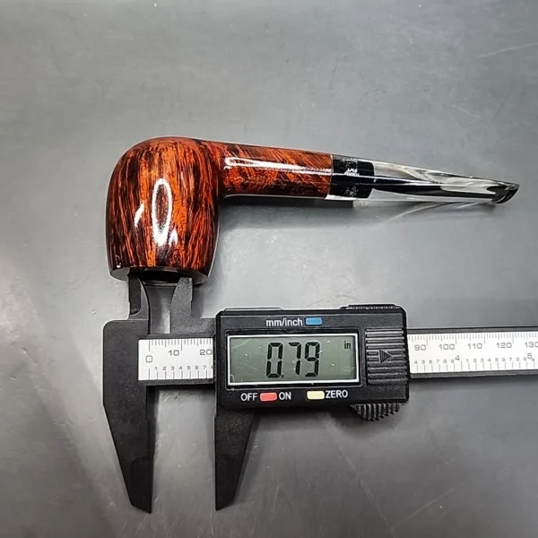 Chacom Baccara Smooth Straight Billiard Estate Briar Pipe, Unsmoked [SOLD OUT] - Image 12