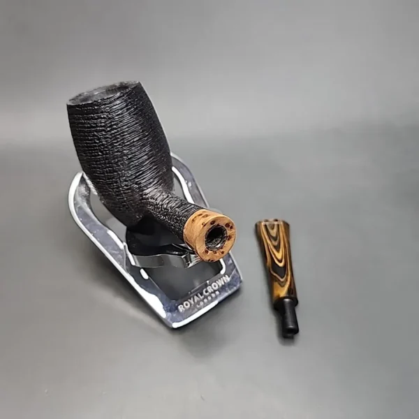 La Biota Rusticated Morta Handmade Pipe, New - Image 12