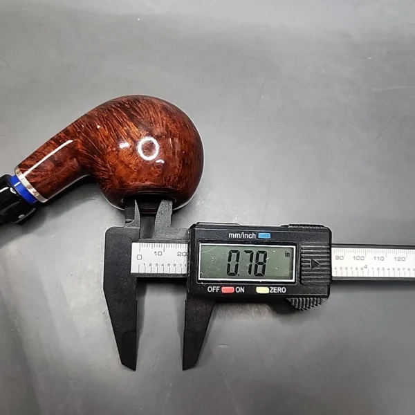 Vauen McRooty 10 Smooth Bent Apple Estate Briar Pipe, Unsmoked, 9mm [SOLD OUT] - Image 12