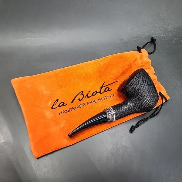 La Biota Morta Bent Dublin Handmade Pipe, New - Image 12