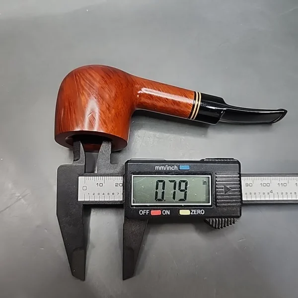 Vauen by Barontini 160 Smooth Bent Pot Estate Briar Pipe, Unsmoked, 9mm [SOLD OUT] - Image 12