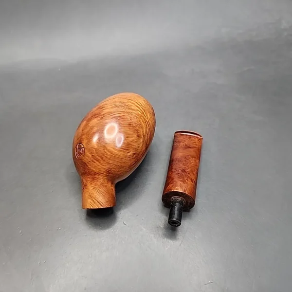 Bennie Joe All Briar Anse Nosewarmer Handmade Briar Pipe, New [SOLD OUT] - Image 12