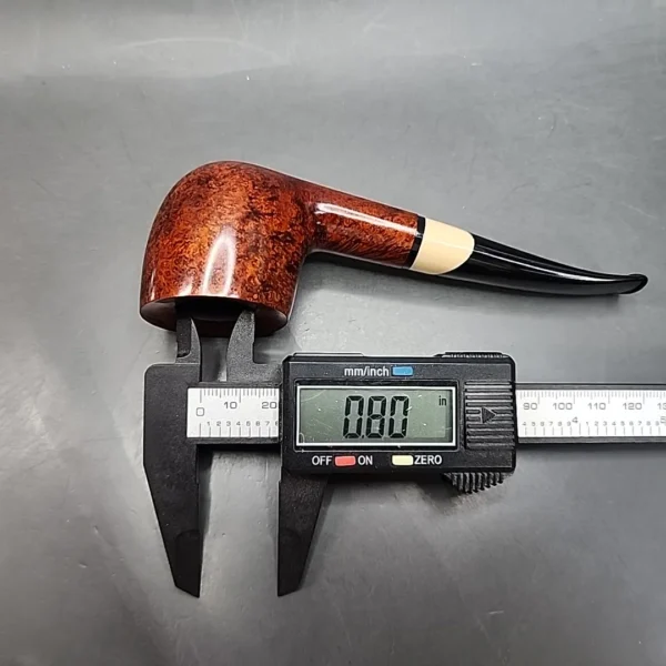 Vauen Nova 33 Smooth Bent Pot Estate Briar Pipe, Unsmoked, 9mm [SOLD OUT] - Image 12