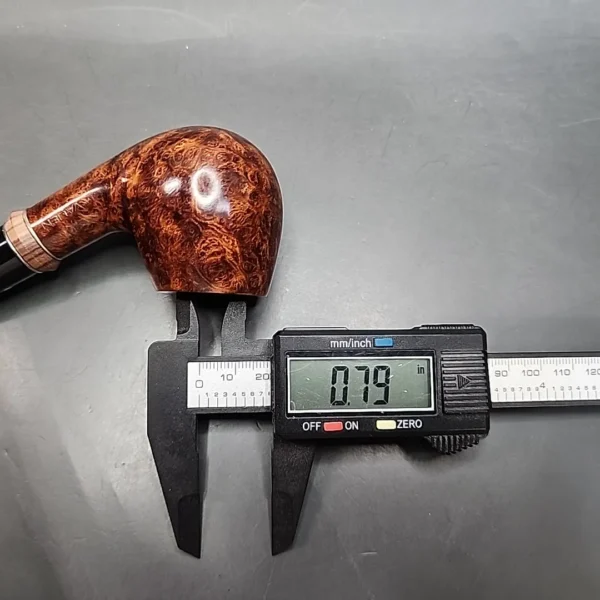 Vauen Kingwood 61 Smooth Bent Estate Briar Pipe Unsmoked, 9mm [SOLD OUT] - Image 12