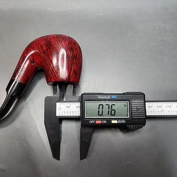 Orlik Rose 21478 Smooth Bent Billiard Estate Briar Pipe, Unsmoked [SOLD OUT] - Image 12