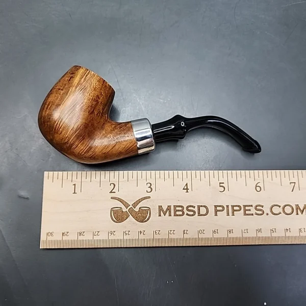 Peterson Premier 307 Smooth Bent Billiard Estate Briar Pipe, Unsmoked [SOLD OUT] - Image 12