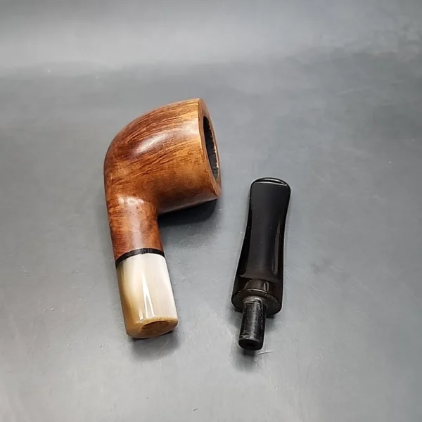 Heidemann 1992 Smooth Slightly Bent Dublin Estate Briar Pipe [SOLD OUT] - Image 12