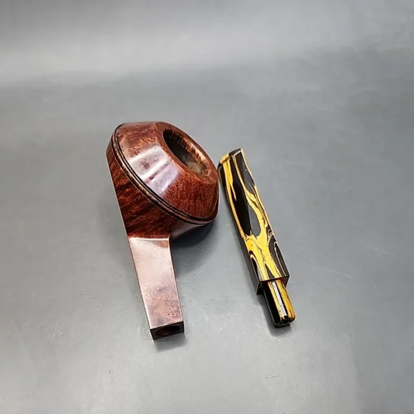 Keresaspa 7758 Smooth Straight Bulldog Estate Briar Pipe [SOLD OUT] - Image 12