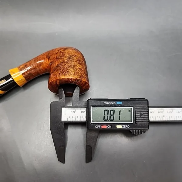 Chacom Richmond 403 Smooth Bent Dublin Estate Briar Pipe, Unsmoked [SOLD OUT] - Image 12
