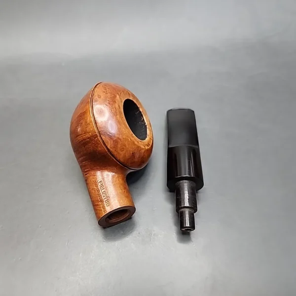 Fieldstub Smooth Bullmoose Estate Briar Pipe, American Estates - Image 12