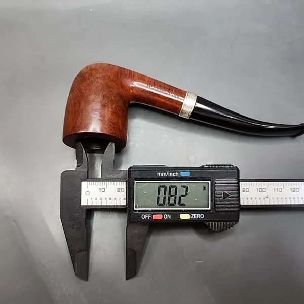 Ferndown Root 1 Star Smooth Bent Billiard Estate Briar Pipe [SOLD] - Image 12