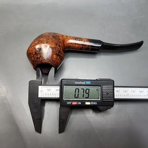 Orlik London Smooth Bent Rhodesian Estate Briar Pipe, Unsmoked [SOLD OUT] - Image 12