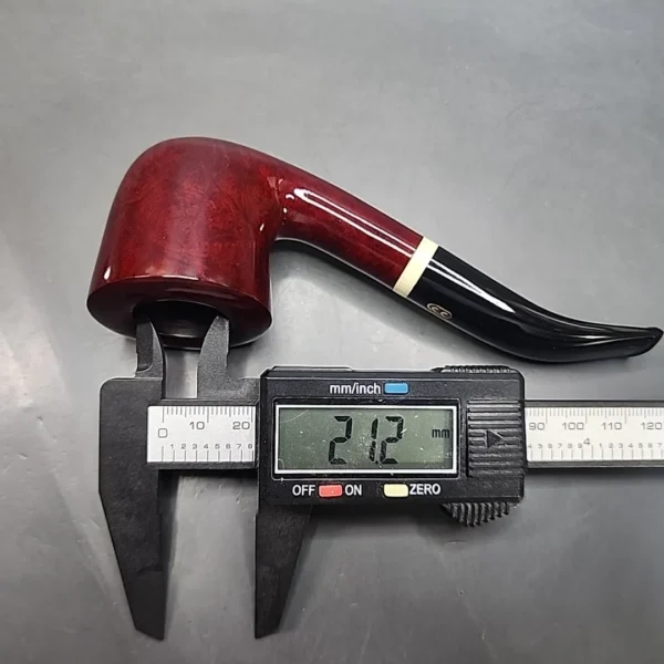 Chacom Artisan 413 Smooth Bent Dublin Estate Briar Pipe, Unsmoked [SOLD OUT] - Image 12