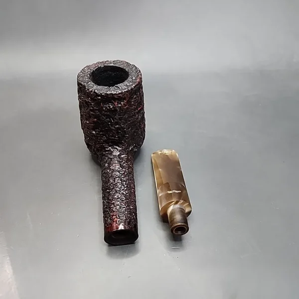 Caminetto Business 109 KS Rusticated Straight Brandy Estate Briar Pipe [SOLD OUT] - Image 12