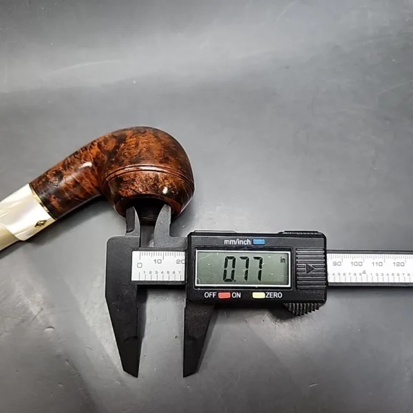 BBB Tortoise 765 Smooth Bullmoose Briar Pipe, Unsmoked [SOLD OUT] - Image 12