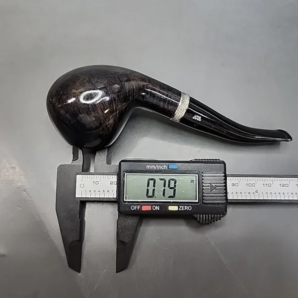 Chacom Blue Riband 871 Smooth Author Estate Briar Pipe Unsmoked, 9mm Adapter [SOLD OUT] - Image 12