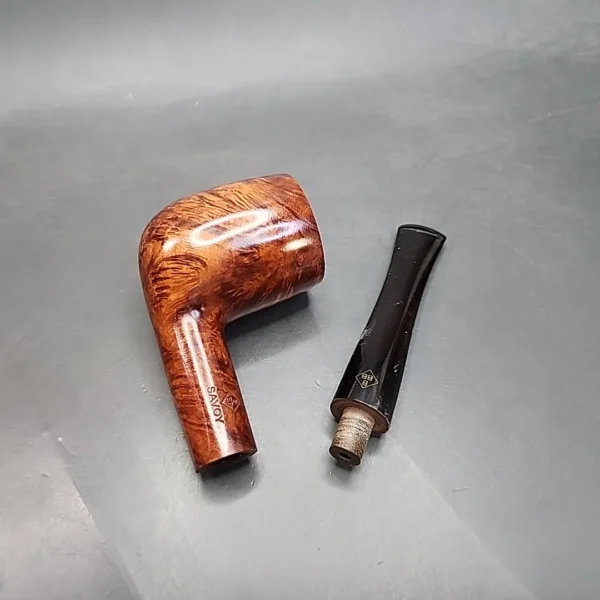 BBB Savoy 667 Smooth Straight Pot Estate Briar Pipe, Unsmoked [SOLD OUT] - Image 12