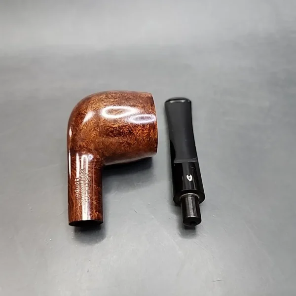 Astleys of London Smooth Straight Apple Estate Briar Pipe - Image 12