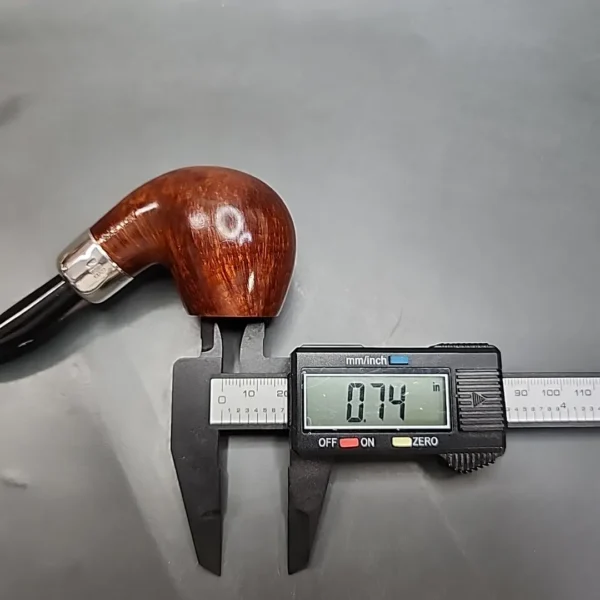 Astleys Les Wood Made Smooth Apple Military Mount Briar Pipe - Image 12