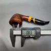Chacom Richmond 266 Smooth Bent Dublin Estate Briar Pipe, Unsmoked - Image 12