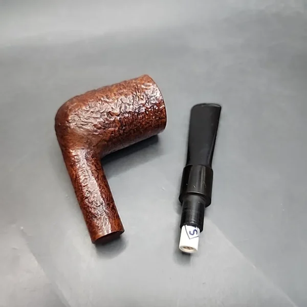Vauen Dr Perl Inter Style S, Sandblasted Stack Estate Briar Pipe, German Estates - Image 12