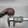 Ryan Alden Ace Sandblasted Bent Author Estate Briar Pipe [SOLD OUT] - Image 12