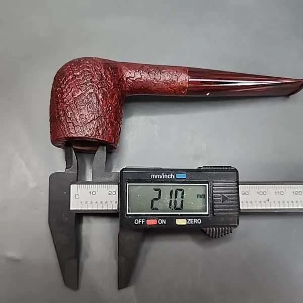 Graziano Tendi, Sandblasted Straight Billiard Estate Briar Pipe, Italian Estates [SOLD OUT] - Image 12