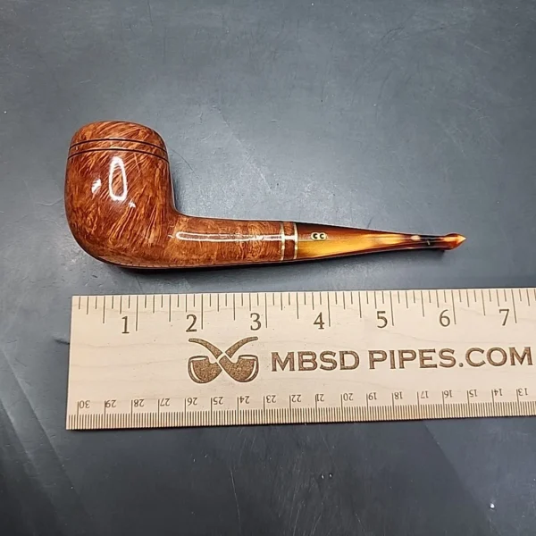 Chacom Corona 429 Smooth Straight Rhodesian Estate Briar Pipe, Unsmoked [SOLD OUT] - Image 12