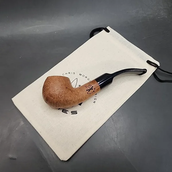 Morgan Bones Bent Apple Briar Pipe, New [SOLD OUT] - Image 12