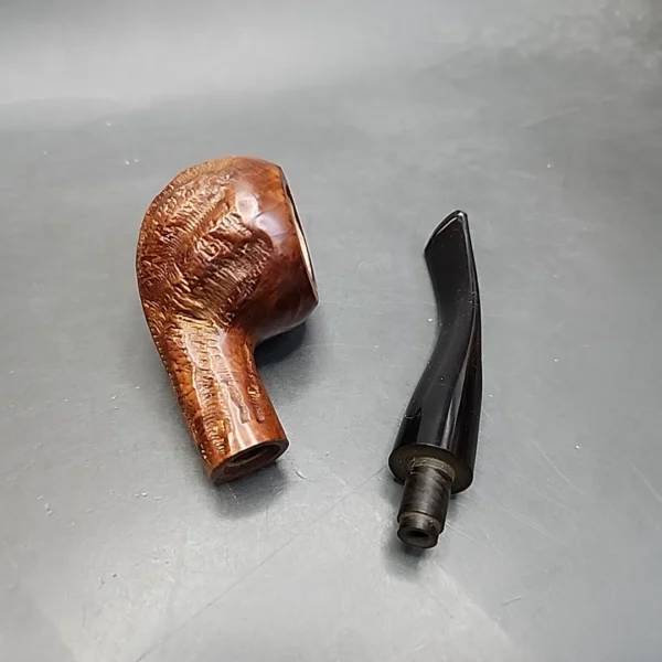 Custombilt Rusticated Prince Estate Briar Pipe - Image 12