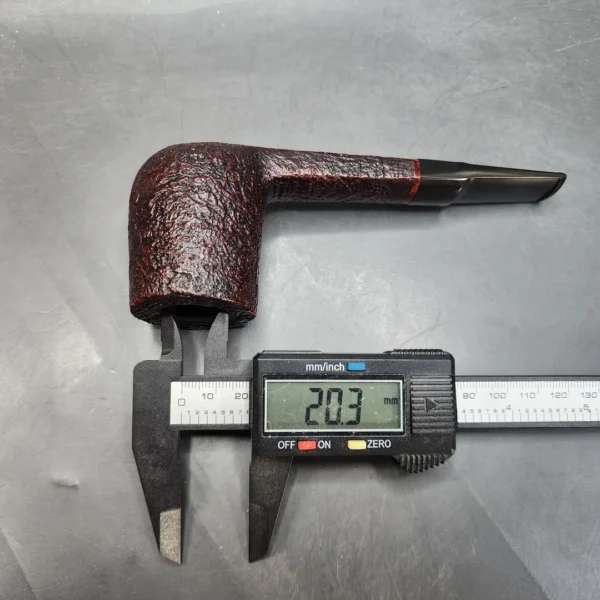 WO Larsen Sandblasted Straight Billiard Estate Briar Pipe, Unsmoked [SOLD OUT] - Image 12