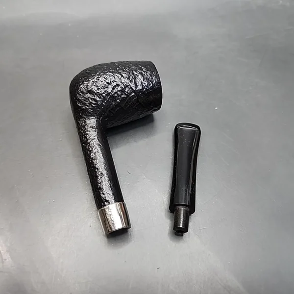 Rare Liverpool Shape Peterson Estate Sandblasted Briar Pipe, Irish Estates [SOLD OUT] - Image 12
