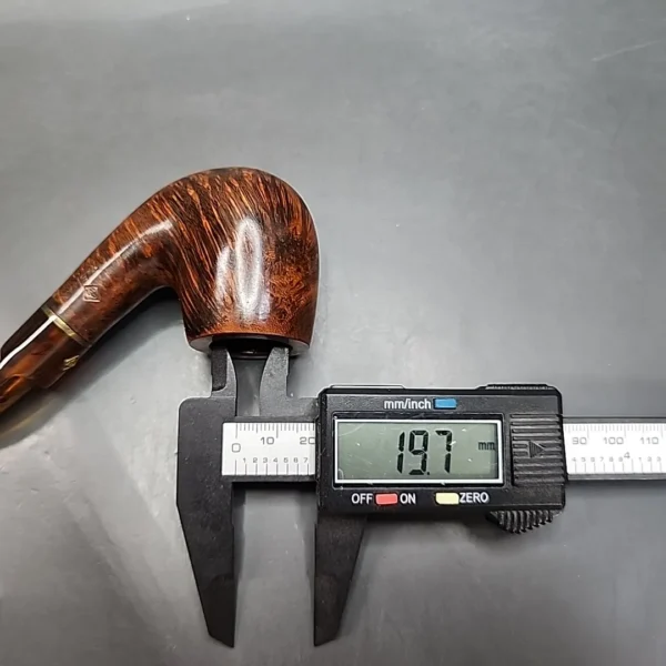 BBB Tasman 4278 Smooth Bent Billiard Estate Briar Pipe, Unsmoked [SOLD OUT] - Image 12