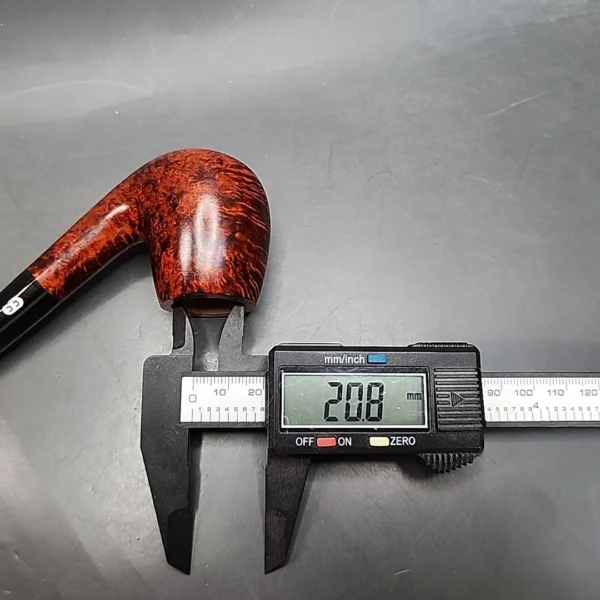 Chacom Centenaire Smooth Bent Billiard Estate Briar Pipe, Unsmoked - Image 12