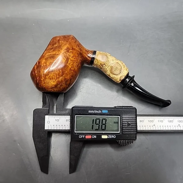 Bennie Joe Pipes Smooth Ballerina Handmade Briar Pipe, New [SOLD OUT] - Image 12