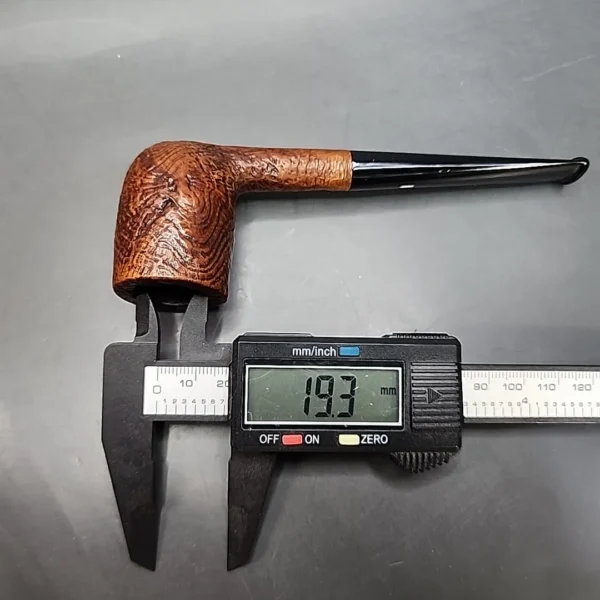 Reg. Era Castello Antiquari 15/C Sandblasted Straight Billiard Estate Briar Pipe [SOLD OUT] - Image 12