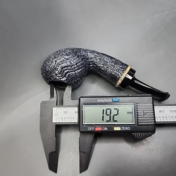 Nathan Armentrout Asteroid Bent Apple Handmade Briar Pipe, New [SOLD OUT] - Image 12