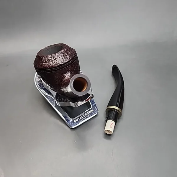 Vauen 5202 Sandblasted Bent Rhodesian Estate Briar Pipe, Unsmoked 9mm - Image 12