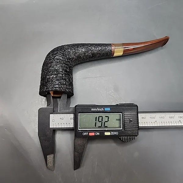 Rad Davis 2011 Sandblasted Zulu Estate Briar Pipe, Unsmoked [SOLD OUT] - Image 12