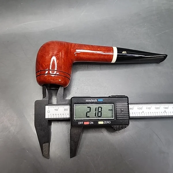 Chacom Artisan 409 Smooth Rhodesian Liverpool Estate Briar Pipe, Unsmoked - Image 12