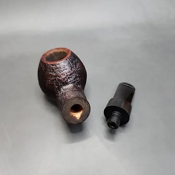 Jared Coles 2022 Sandblasted Squat Tomato Handmade Estate Briar Pipe [SOLD OUT] - Image 13