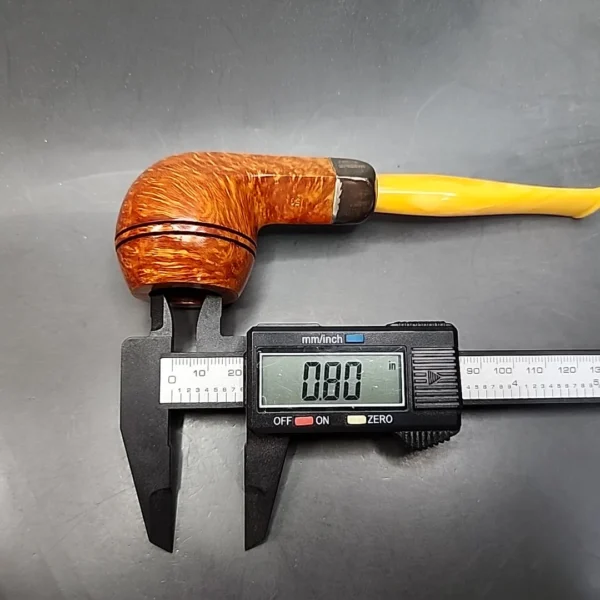 Peterson Kapp-Royal 150 Smooth Straight Bulldog Estate Briar Pipe, Unsmoked [SOLD OUT] - Image 13